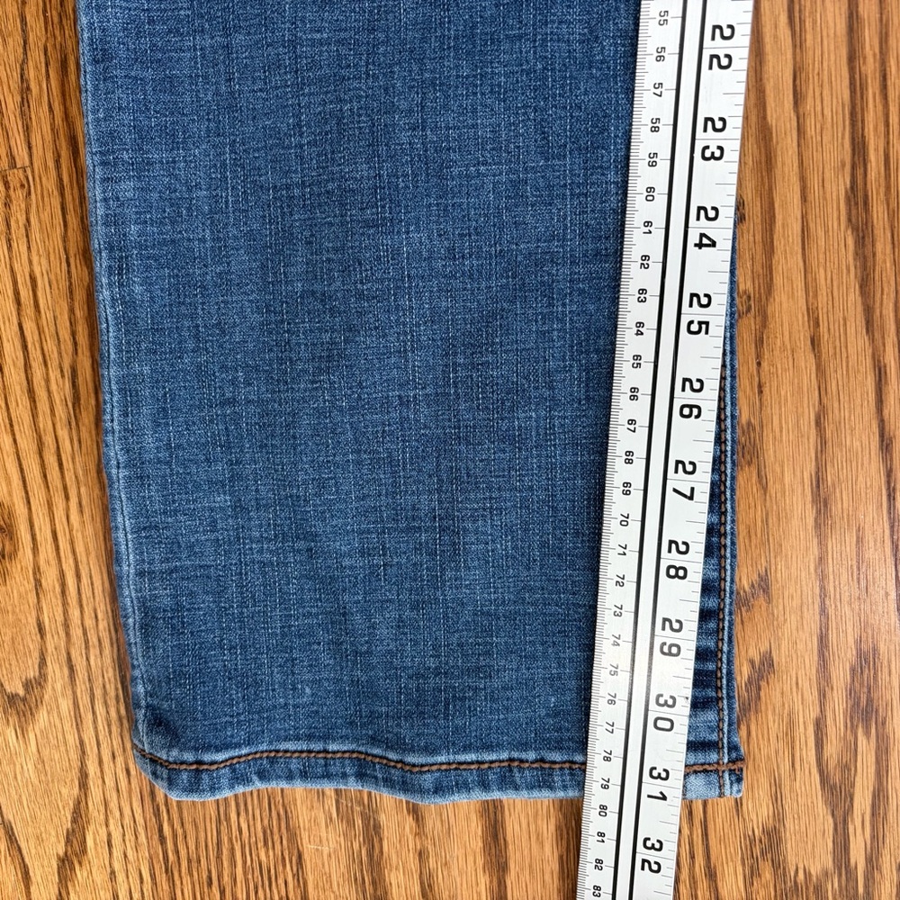 Wrangler Willow 30x32 Classic Straight Leg Jeans - Dark Blue - Picture 6 of 9